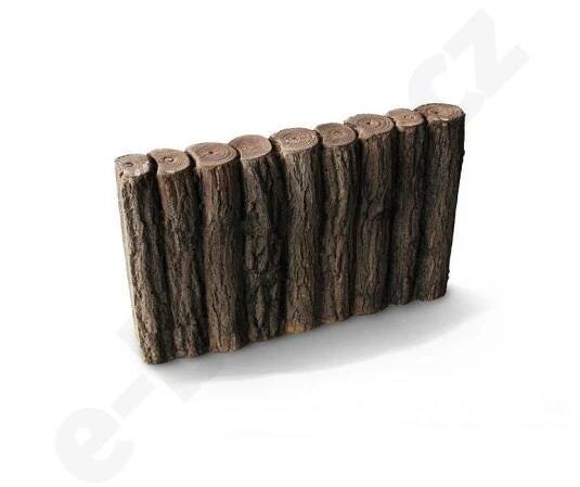 Palisáda betonová - imitace dřeva - 25x39x6cm