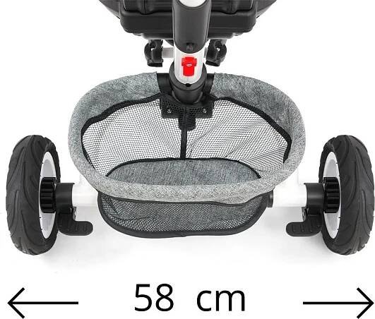 Dětská tříkolka 6v1 Milly Mally Stanley grey | eAndilek.cz