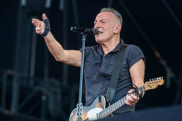 Bruce Springsteen & E Street Band at Megaland, Landgraaf, The Netherlands on June 11, 2023.