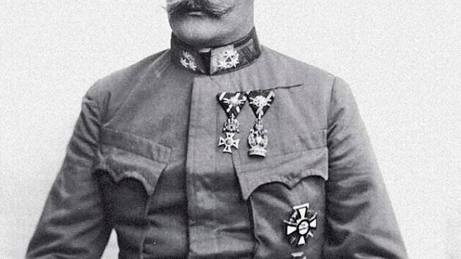 Generálplukovník Karel Křítek (Carl Křitek) si získal ostruhy na severovýchodní (ruské) frontě
