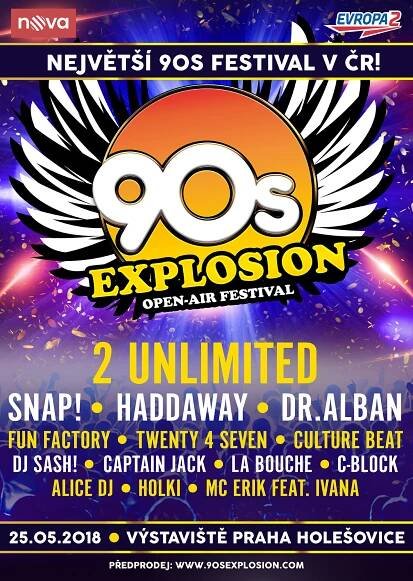 Evropa 2 Tě dostane na pařbu 90. let – 90s EXPLOSION | EVROPA 2