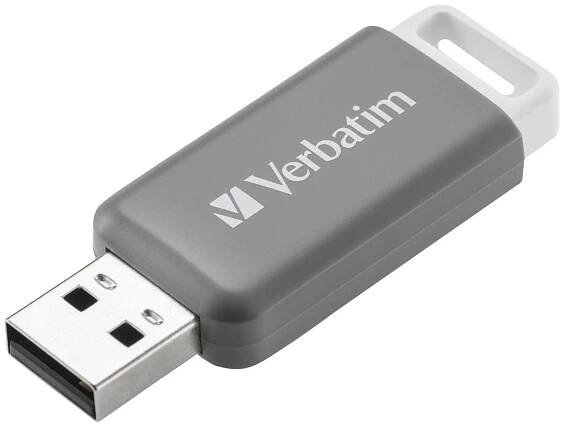 Verbatim V DataBar USB 2.0 Drive USB flash disk 128 GB šedá 49456 USB 2.0