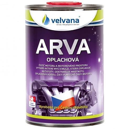 Velvana Čistič motorů Arva oplachová 1l - CZ verze