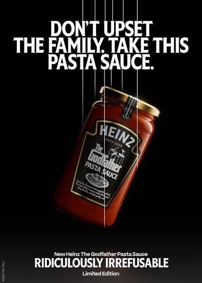 Heinz a Paramount odhalují rajčatovou omáčku, kterou by schválil i Kmotr : Marketing journal