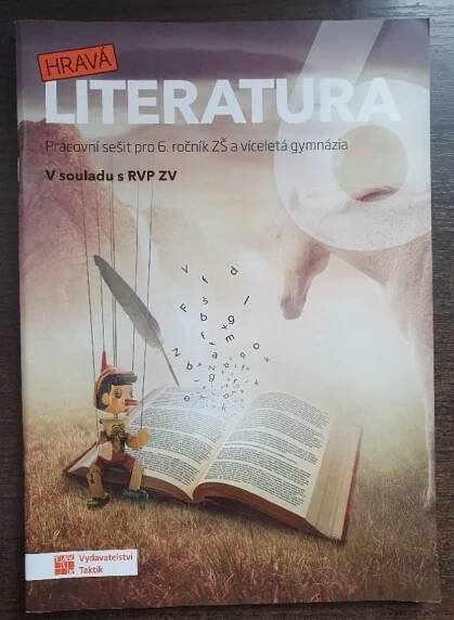 Kniha Hravá literatura 6 - pracovní sešit - pro 6. ročník ZŠ a víceletá gymnázia - Trh knih - online antikvariát