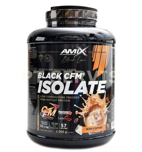 Black line Black CFM isolate 2000 g ledová káva Amix nutrition