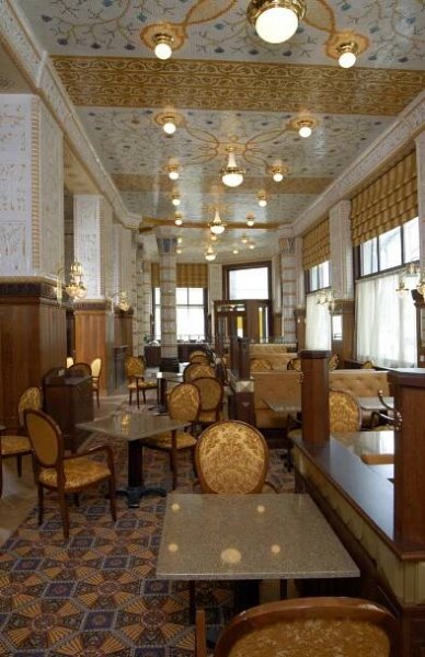 Hotel a Café Imperial Praha - keramické obklady a dlažby RAKO
