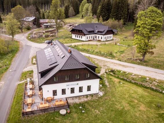 Hotel Dvůr Lískový vrch Strazny Exteriér fotografie