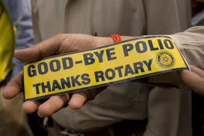 Goodbye Polio, Thank You Rotary!