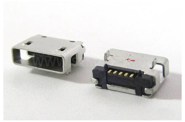 konektor micro USB B 5 pin female 65