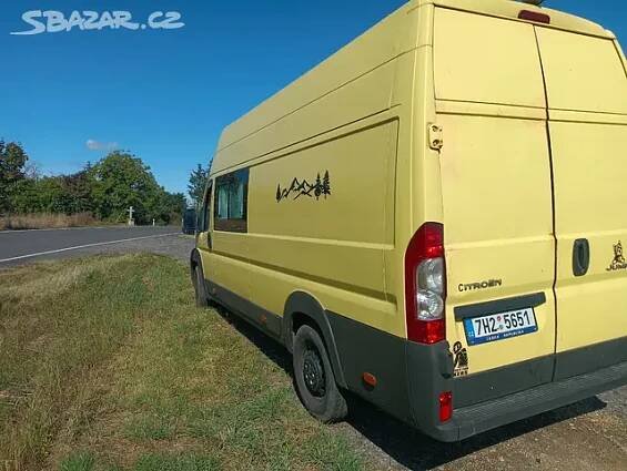 Obytná dodávka-Citroen Jumper.