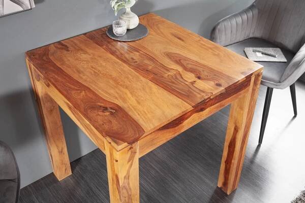 Jídelní stůl LAGOS SQUARE 70 CM masiv sheesham Nábytek