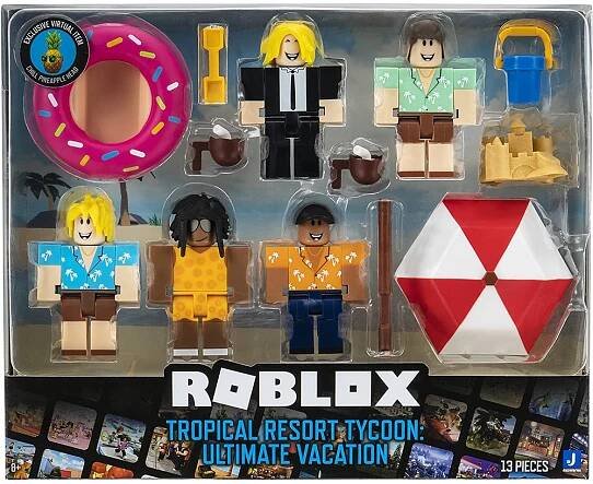 Figurky Roblox Tropical Resort Tycoon ultimate Vacation Nové - Prokonzole.cz