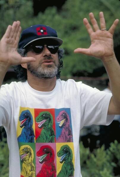 Steven Spielberg in Jurský park (1993)