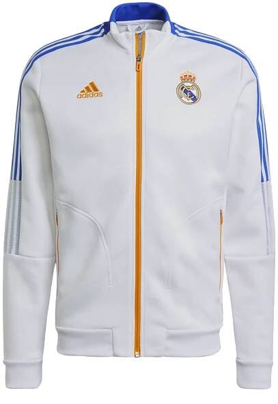 Adidas Real Madrid Tiro Anthem bílá/modrá/oranžová UK XXL Pánské