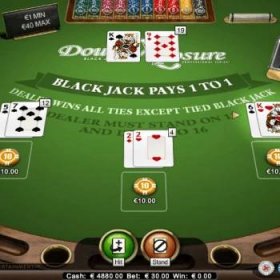Blackjack Double Exposure karetní casino hra - automat