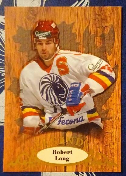 CS LEGENDY ROBERT LANG  - Hokejové karty
