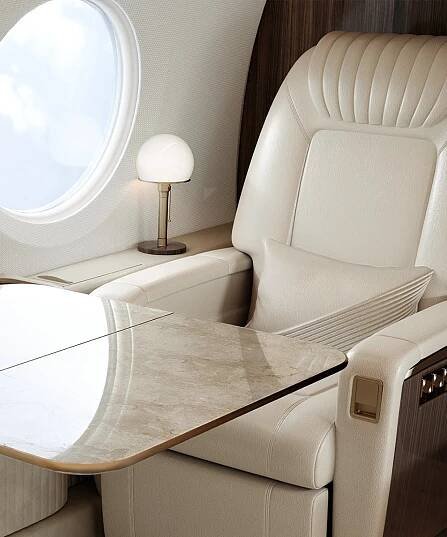 Gulfstream G650ER Private Jet Amor / Interior Concept Desig — Aurora Aero Design 