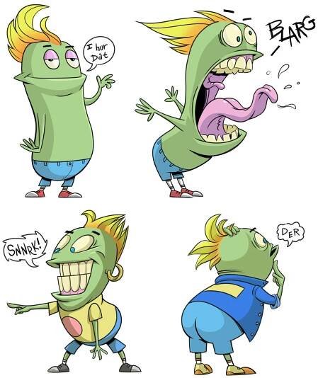 Robert King - Character Design
