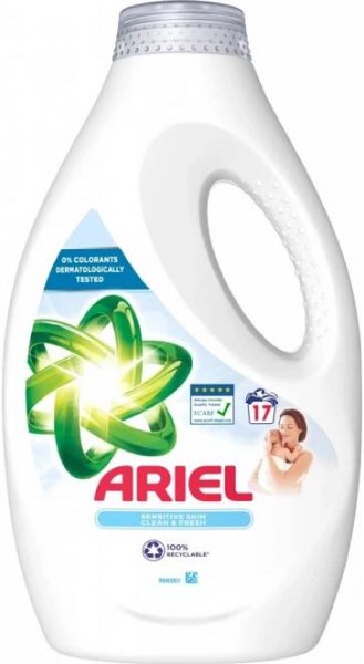Ariel Sensitive Skin 850 ml od 144 Kč
