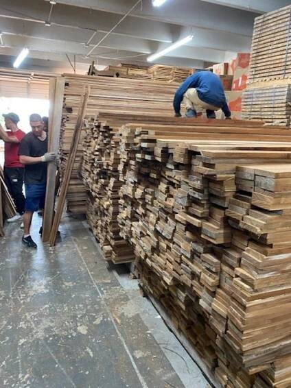 Teak Lumber