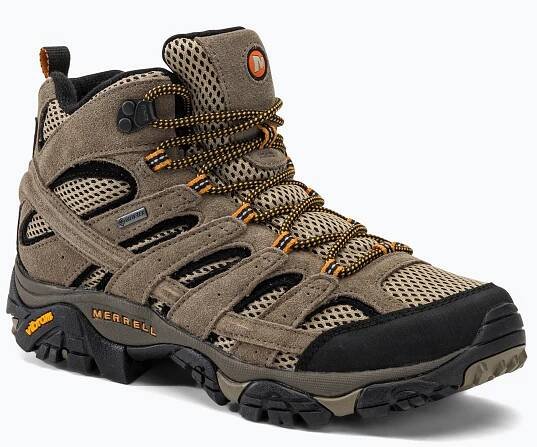 Pánské turistické boty Merrell Moab 2 LTR Mid GTX brown J598233