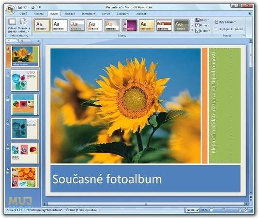 Prezentace v Microsoft PowerPoint