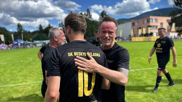 Benefiční zápas, Real Top Praha, SK Beskyd Čeladná, Čeladná, 2. srpna 2025