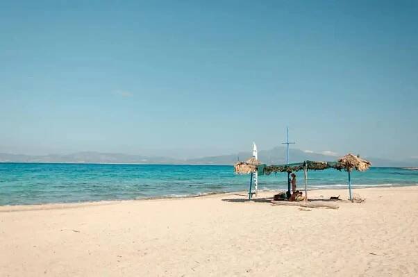 Chrissi beach