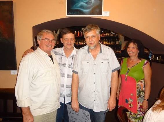Napa bar gallery Praha - výstava Monti Kubrik-Petr Hofman | Josef "Pepíno" Balek