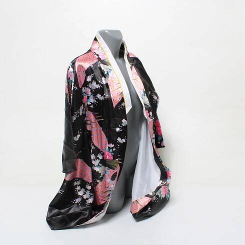 Dámské kimono PLULON japonské XL černé
