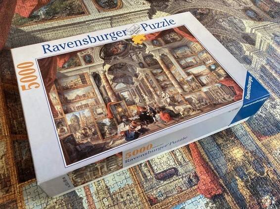 Puzzle 5000 obrazárna řím, - 890 Kč Od prodejkyně rakako | Bazar - Modrý koník