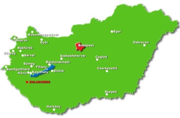 Termály Maďarsko na mapě🗺️: Kde leží maďarské lázně?
