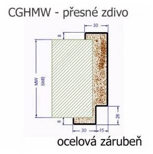 Zárubně přesné zdivo Ytong CgHMW 75 /900 L