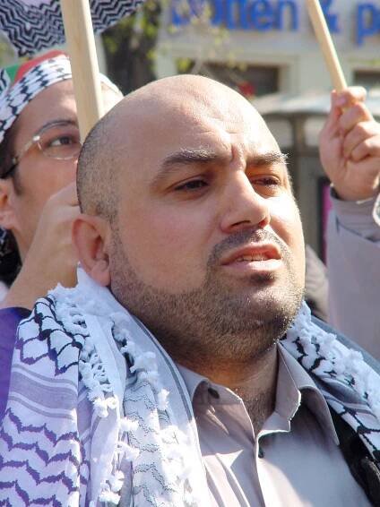 Palestinská demonstrace 4. 4. 2002