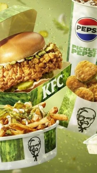 Pokud miluješ okurky, tak tě potěší KFC novinka. Pickled Menu je tady