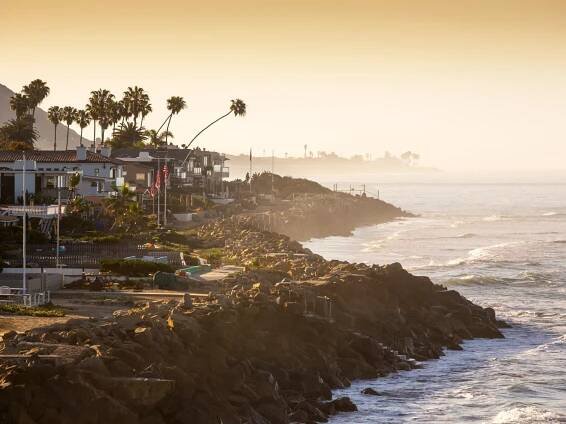 California quotes for Instagram photo of Malibu during sunset. 