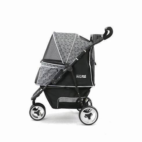 Kočárek pro psa kočku InnoPet Buggy Allure Onyx IPS-034/OX Přepravka černý EAN (GTIN) 8718403401301