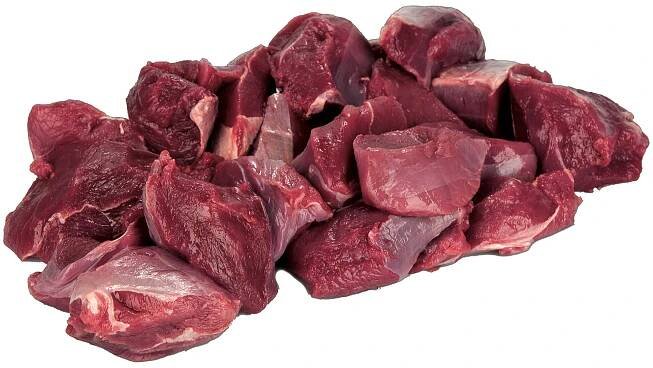 Jelení kostky na guláš 1kg