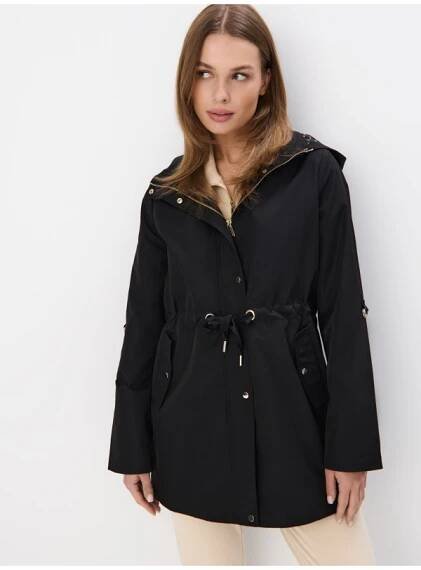 Bunda typu parka Barva černá - MOHITO - 618DT-99X