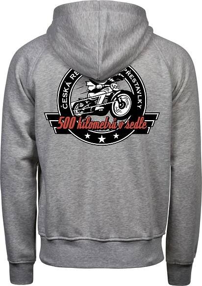 Mikina 500km pánská | bikerstyle.cz
