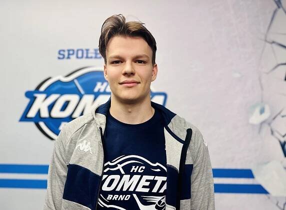 HC Kometa Brno » Jakub Kos před svou extraligovou premiérou: Mám radost, že jsem zpátky v Brně