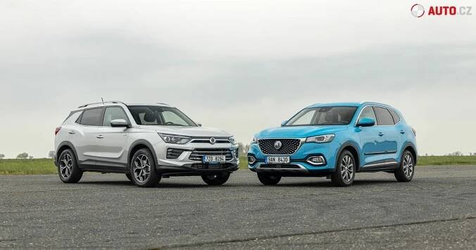 Srovnávací TEST MG HS 1.5 TGI MT vs. SsangYong Korando 1.5 T-GDI MT │ Spotřeba, jízdní vlastnosti, výbava