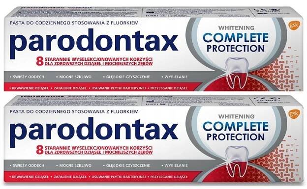 Parodontax Bělící zubní pasta 2x75 ml