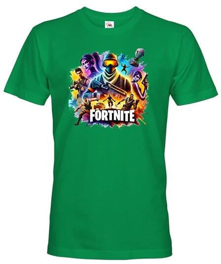 Pánské tričko s potiskem hry Fortnite - ideální pro hráče
