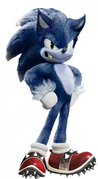 Sonic the Werehog- Sonic The Movie Edit+Speed Edit by Christian2099 on DeviantArt | Dibujos animados bonitos, Personajes de terror, Dibujos kawaii