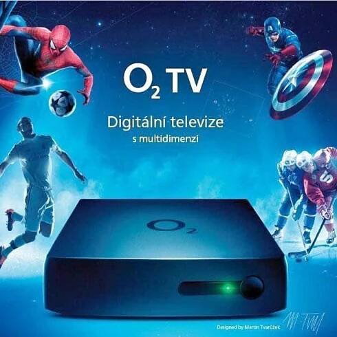 O2 tv set top box - TV, audio, video