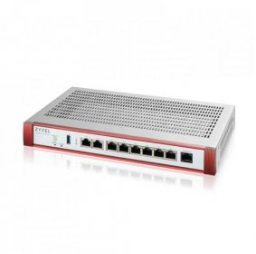 Zyxel USG FLEX 200H Series, User-definable ports with 2*2.5G , 6*1G, USB (device only)