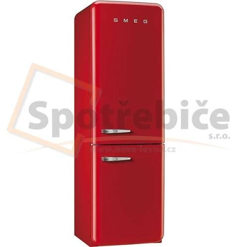Smeg FAB32RRD5 retro kombinovaná lednice červená :: Spotřebiče s.r.o.