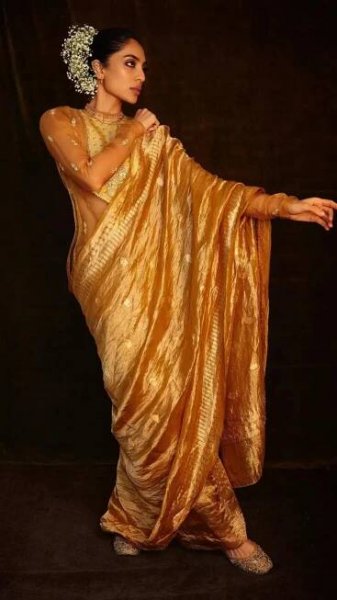 Times when Sobhita Dhulipala wore golden ensembles